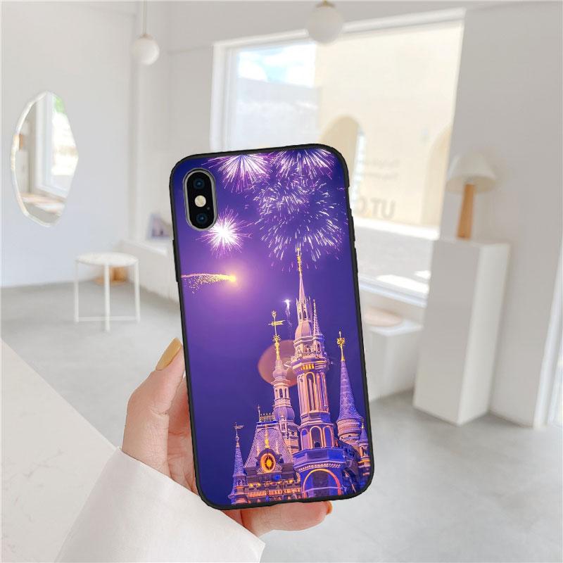 

CJ35 Disney Castle World Phone Case for Samsung Galaxy Note 10 20 S23 S24 S25 Ultra FE Plus Edge Lite A02S A35 A07 A17 Galaxy S24