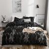 3Pcs Marble Pattern Print Duvet Cover Set, Soft Skin-Friendly Bedding Set Includes 1 Duvet Cover And 2 Pillowcases