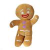Plush Gingerbread Man Toy Pillow With Stuffed Pp Cotton For Living Room Doll