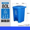 80L Pedal Waste Separation Bin