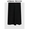 UR Elegant Drape Neck Pleated Waist Dress