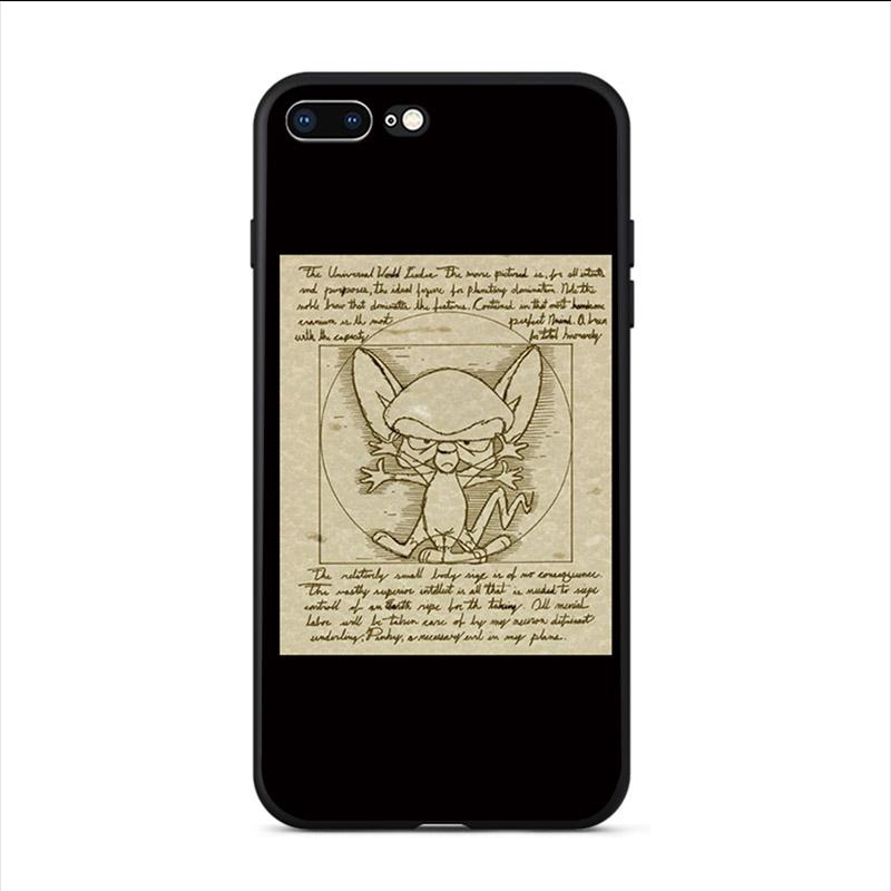 High Quality Phone TPU Case Cartoon TV Series Pinky and the Brain For iPhone 5 5S SE 2020 6 6s 7 8 Plus X XR XS MAX 11 11Pro Max