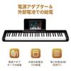 TERENCE TS-02 Powered Digital Piano, 61-Key Touch-Response Keyboard, 2025 Improved Model, Keyboard Piano with Keyboard Stand, MIDI Compatible, Stereo