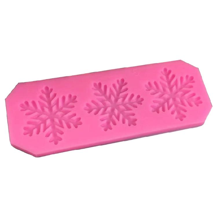 DIY Snowflakes Shape Fondant Mold Baking Gadgets Cake Baking Accessories 5 Types