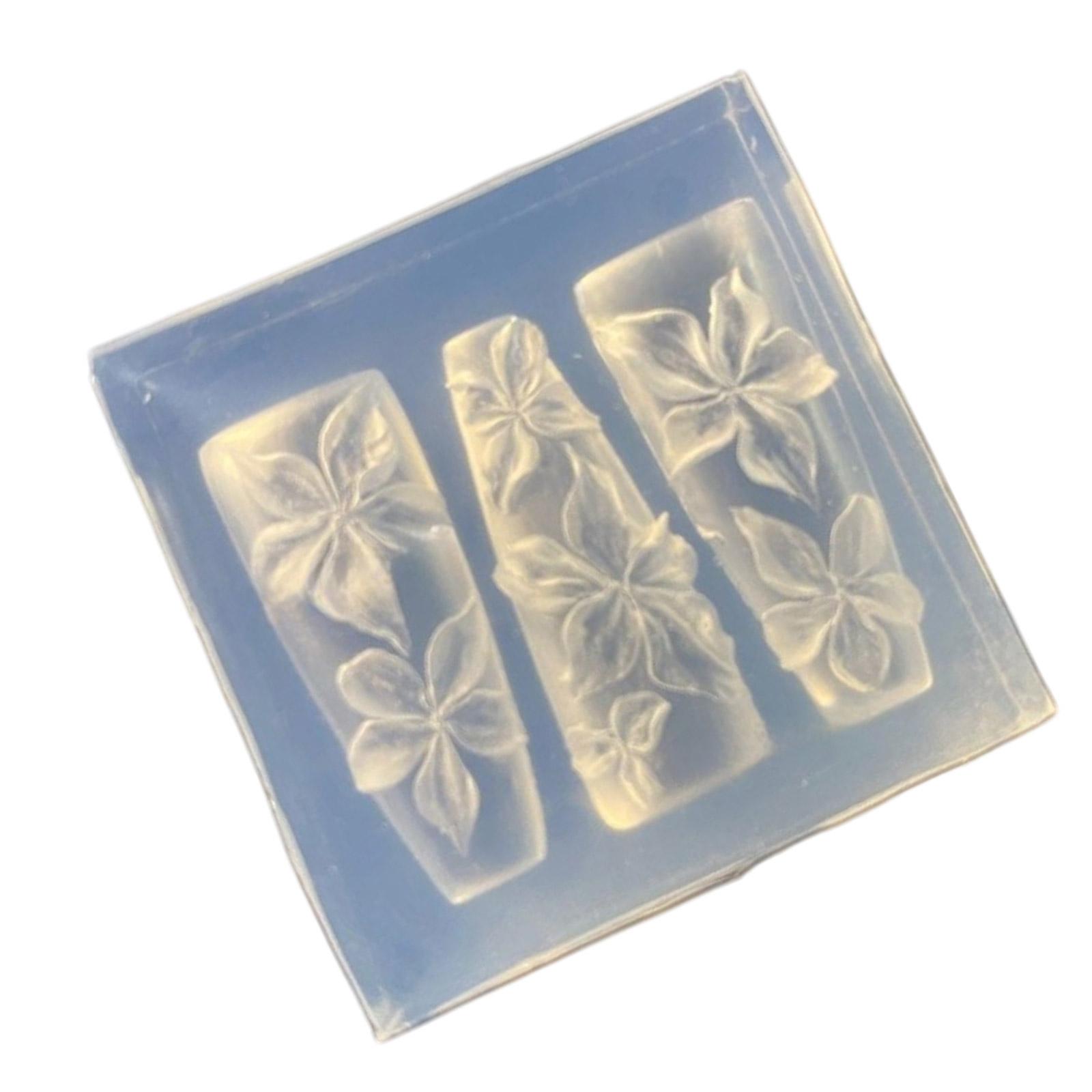 

Многоразовая силиконовая форма для нейл-арта для DIY 3D дизайна с цветами, шаблон для маникюра, аксессуары для изготовления ювелирных изделий и рукоделия