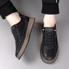 Herr Höst Ny Stil Andningsbar Mjuk Sula Halkfri Slip-on Fritidsskor Trendiga Mångsidiga Snörningsfria Sneakers För Män Storlek 38-44