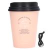 USB Humidifier 300ml Coffee Cup Low Noise Auto Off Compact Lightweight Space Saving Mini Humidifier