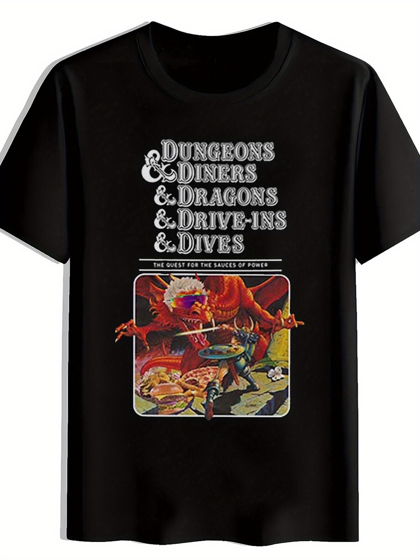 Футболка DUNGEONS & DINERSDRAGONS С принтом XXL