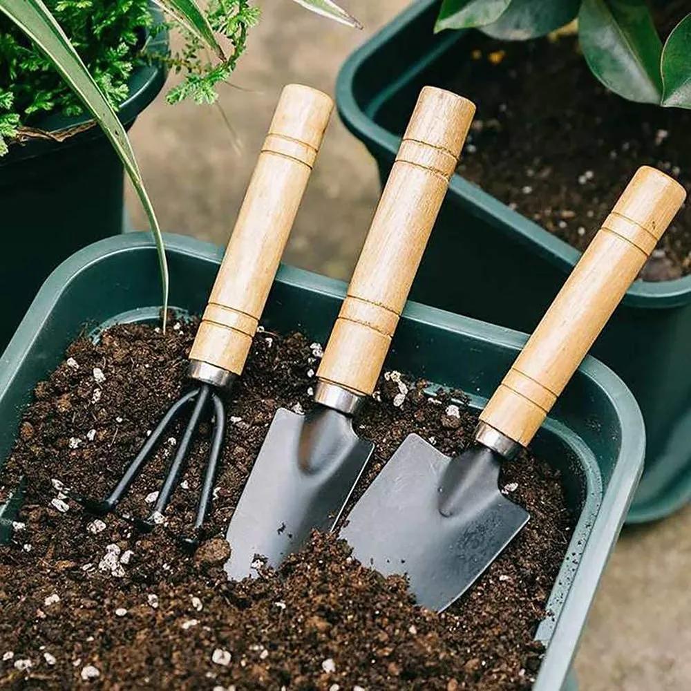 NEUES Mini Gartenwerkzeug-Set Für Gartenpflanzen Blumentopf Kaktus Gemüse Graben Jäten Zimmerpflanzen Kleine Pflanzen Gartenwerkzeuge
