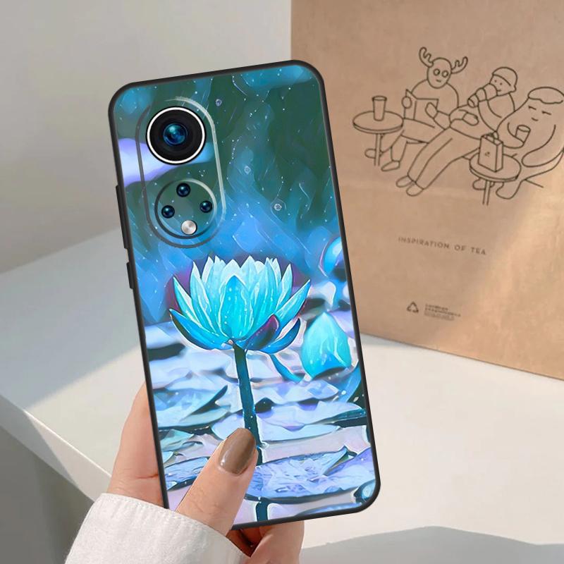 Lotus Flower For Honor Magic 7 Lite 5 6 8 Pro Case For Honor 400 200 90 70 50 X8c X8b X9a X9b X9c X9d Win