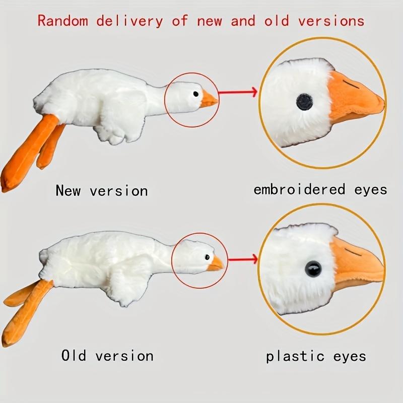 Jumbo Plush White Goose Dog Toy - Interactive Chew & Play Companion, Soft & Safe Design for Puppies and Dogs of All Sizes, Dog Toy | Playful Design