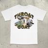Throat Goat T-Shirt Offensive Unisex Tee Inappropriate Funny Gag Gift Gen Z Meme Tees Prank Tee Funny Meme Shirt Funny Patriotic