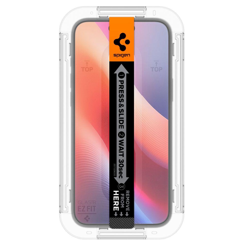 Szkło Hartowane Spigen Glas.tr Ez Fit Iphone 15 / 16 Clear