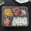 Yongduo 5-Compartment Disposable Meal Boxes (100 Sets)