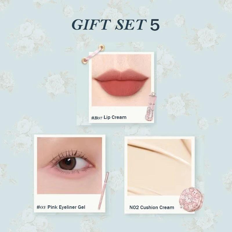 Flowers Knows Bunny Garden Collection Set Regalo Palette Ombretti Trucco Rossetto Opaco Vellutato Crema Labbra Blush De Maquillaje