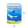 Baby Soothing Cloth Book: Tear-Resistant, Velcro-Closure, Montessori Early Education Toy for Infants & Toddlers