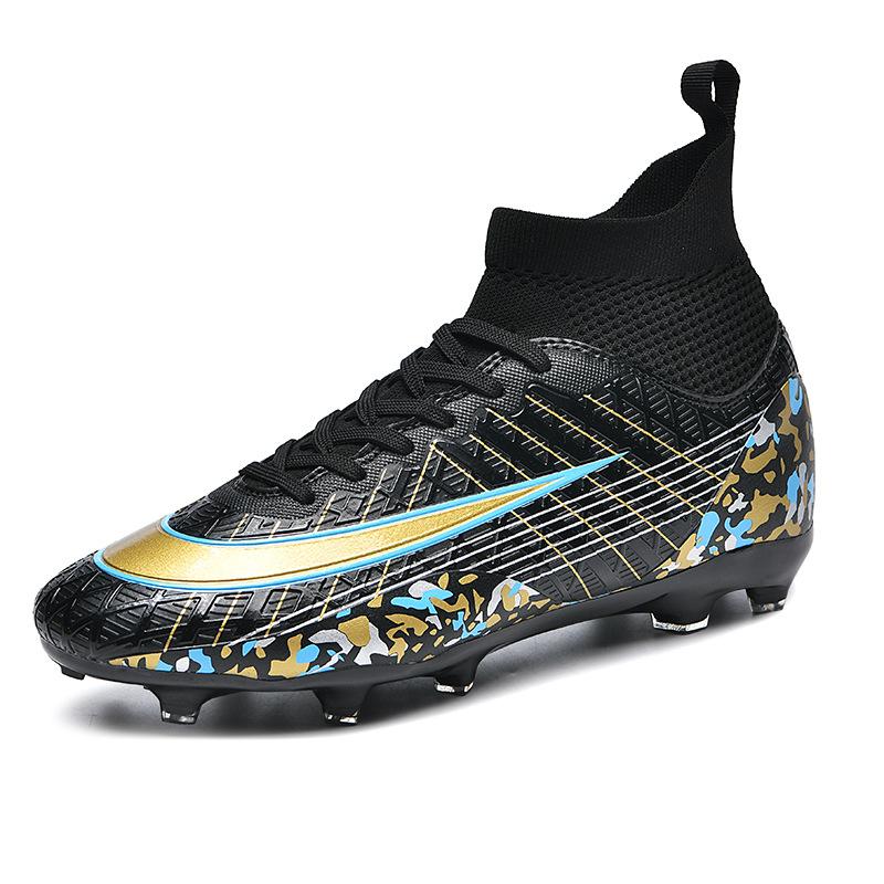 

Футбольные бутсы мужские с низким верхом, бесшовные, с плетеным ворсом, для молодежи, с шипами, искусственные тренировочные бутсы 35