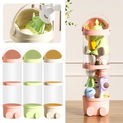 Doll Storage Bucket, Single-layer Storage Bucket, Transparent Storage Bucket For Children's Toys