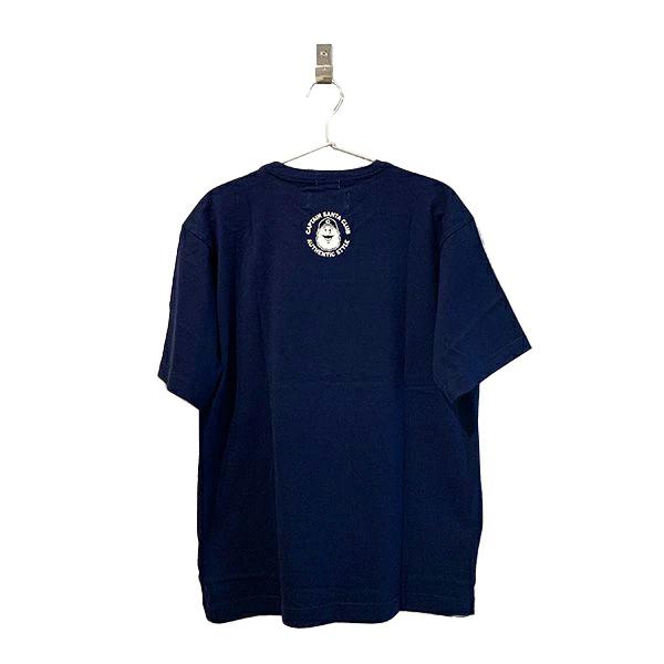 Mizumori Ado Captain Santa Collaboration T-shirt Navy M Apparel