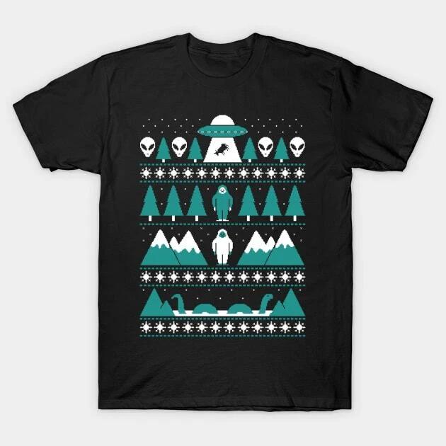 Paranormal Christmas Sweater Made in Australia T-Shirt 4XL