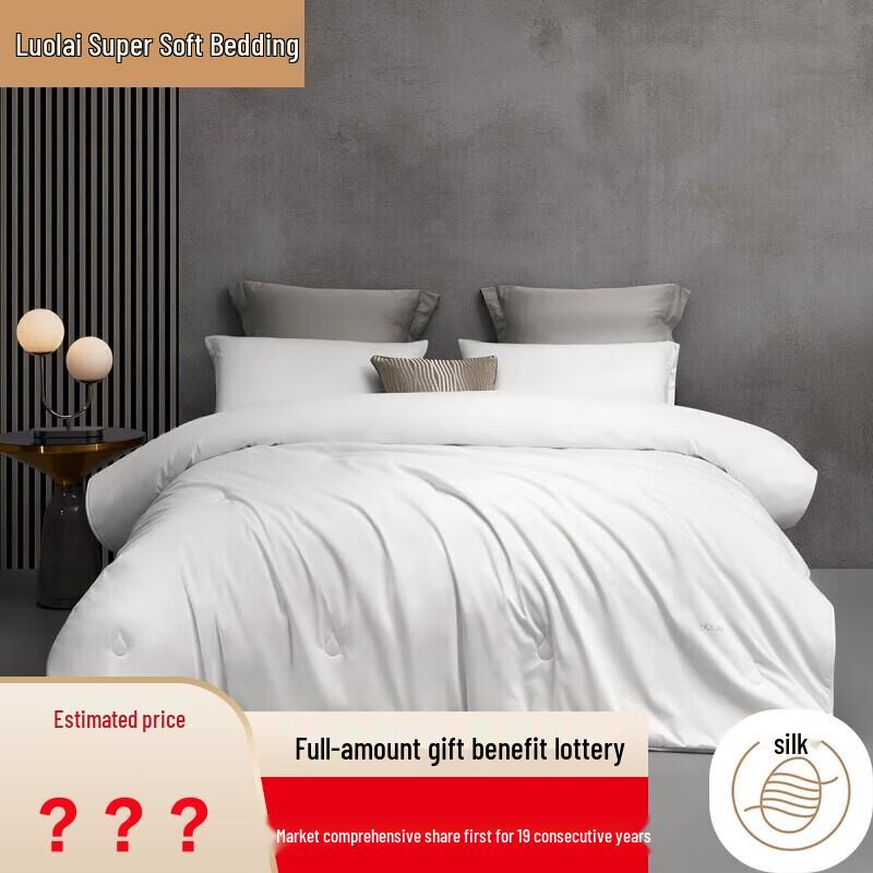 

Luolai Home Textiles Silk-Filled All-Season Comforter