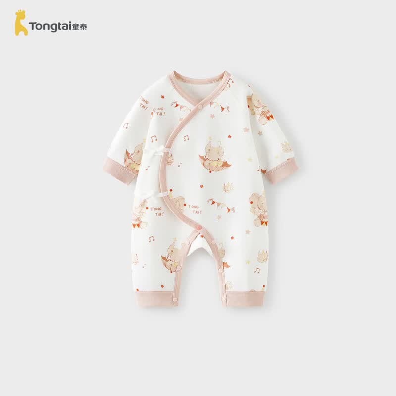 TONGTAI Детский хлопковый боди с длинным рукавом на все сезоны 73cm
