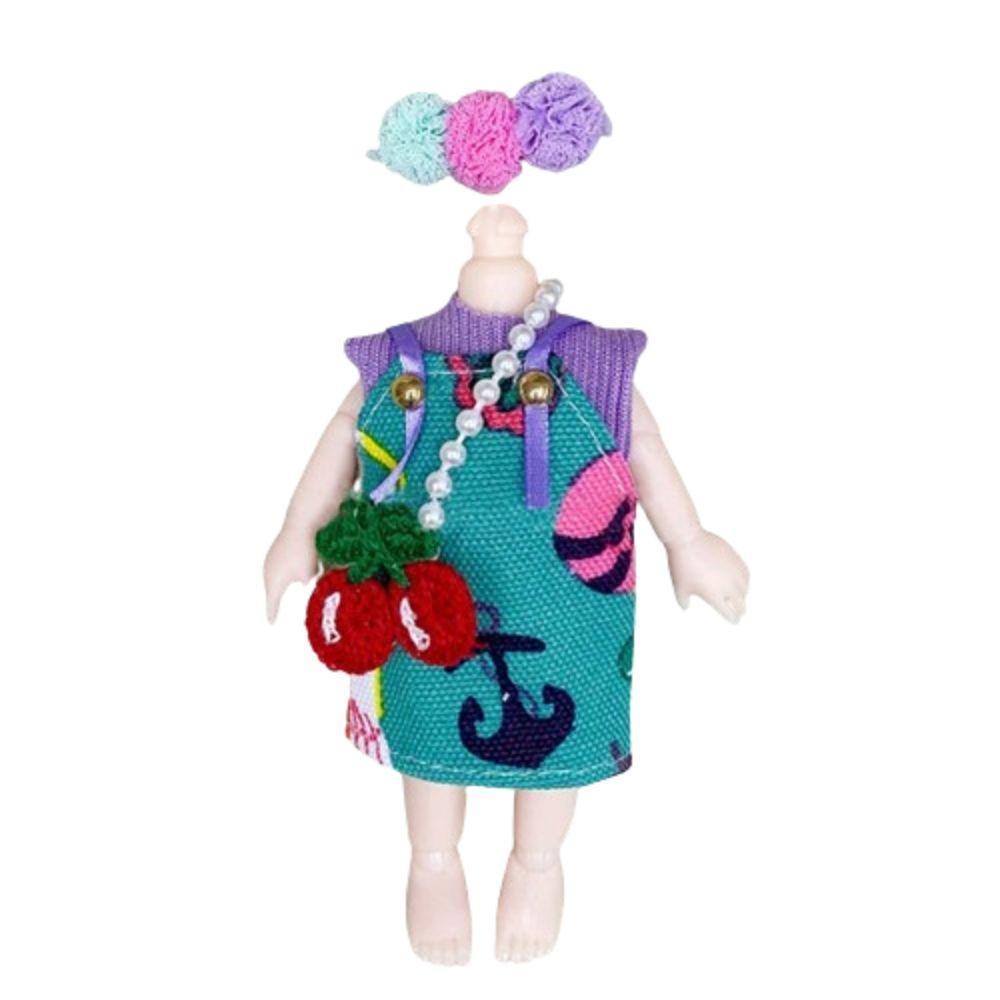 Plush Patch 16cm Doll Clothes Suit Replacement Outfit Cute Clothes Set Cotton Doll