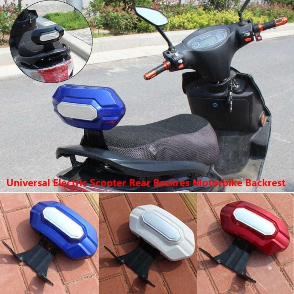Durable Motorbike Backrest Stainless Steel Back Rest Pad Modified Cushion Chair Accessories