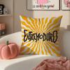 Rebellious Spanish Rock Band EExtremoduro Cushion Cover Pillowcase Short Plush Invisible zipper Room Sofa Cushion Cover