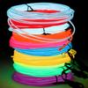 DIY 1/3/5M EL Wire Neon Light Car Interior LED Ambient Light Strip Dance Party Neon Flexible Cable Luminous Decorative Lamp