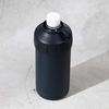 Pearl Metal BLKP Cooler Cover for 500ml and 600ml Bottles, Double Wall Vacuum Insulation, Includes Dedicated Bag, Black, Model AZ-5093