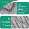 Multifunctional Miracle Cleaning Cloth, Durable Fabric for Kitchen and Living Room, Dry Wet Use, Easy To Clean, Casual Style