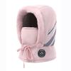 Korean Version Winter Hat Cycling Windproof And Cold Proof Lei Feng Hat Warm Scarf Face Mask Integrated Ear Protection Hood