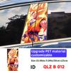 Anime Son Goku Car Stickers Car B-pillar Vinyl Decals Waterproof Auto Center Pillar Sticker Cover Scratches Decors Accessories