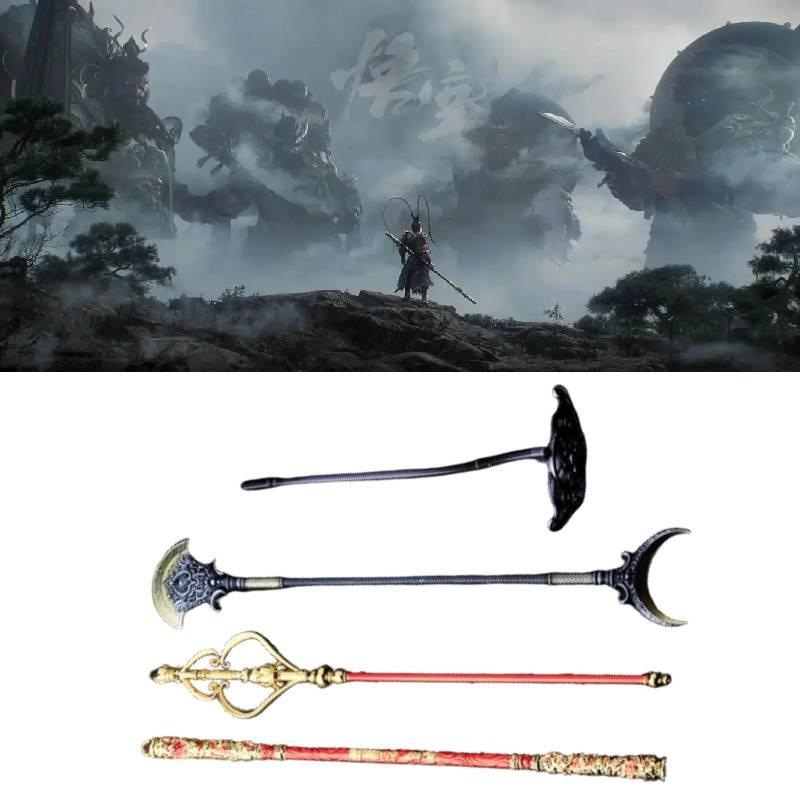 Exquisite Sun Wukong Metallstab Sammlerstück Aus der Journey To The West Anime-Serie