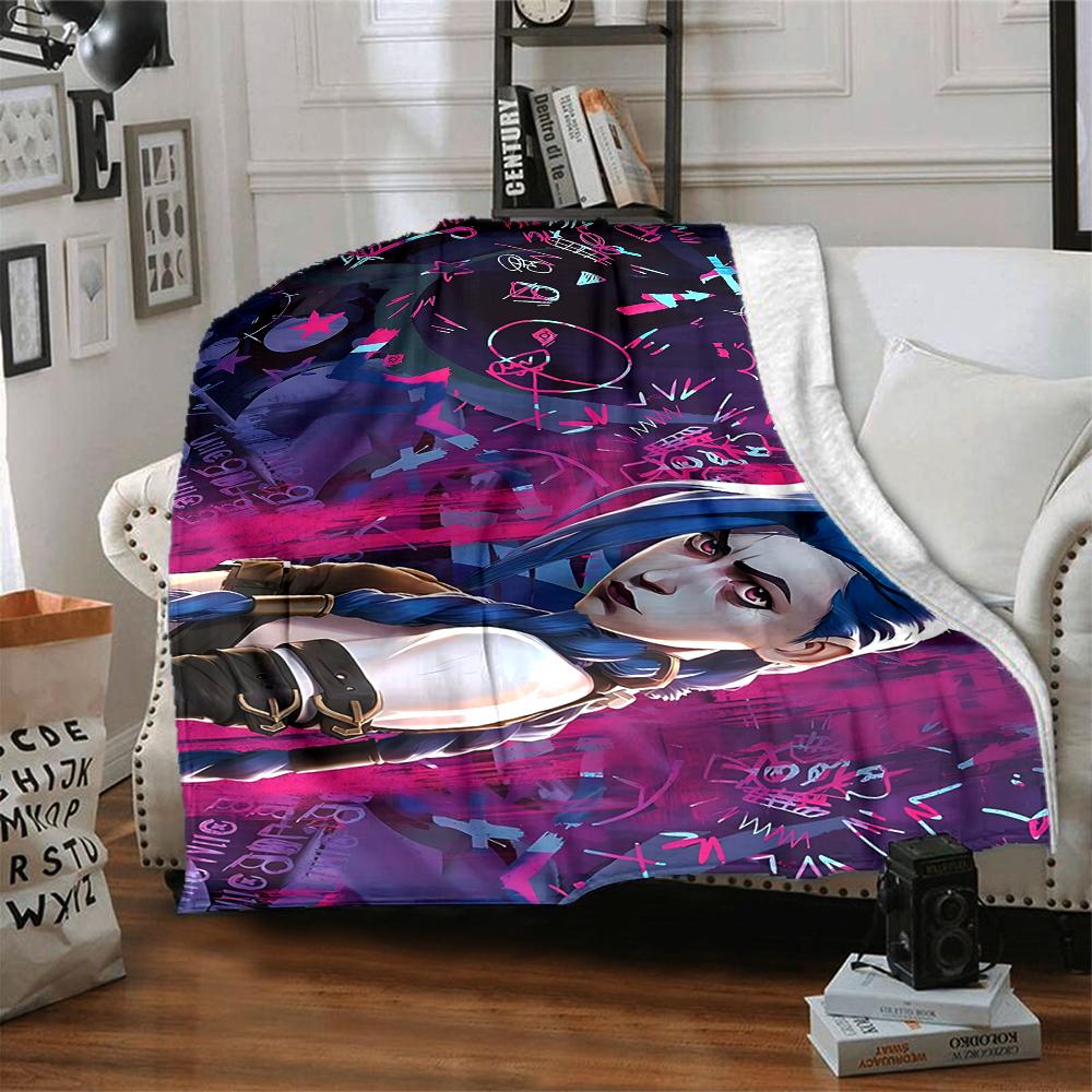 1Pc Cyberpunk Future Dreamscape Flannel Blanket, Soft And Comfortable, Casual Warm, Camping Travel, Christmas, Halloween Xmas Gift S1794