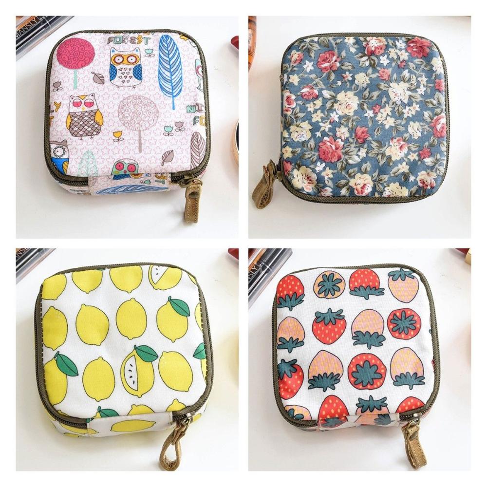 Bag Coin Purse Portable Sanitary Pad Pouch Makeup Pouch Cosmetic Bag Sanitary Napkin Storage Bag