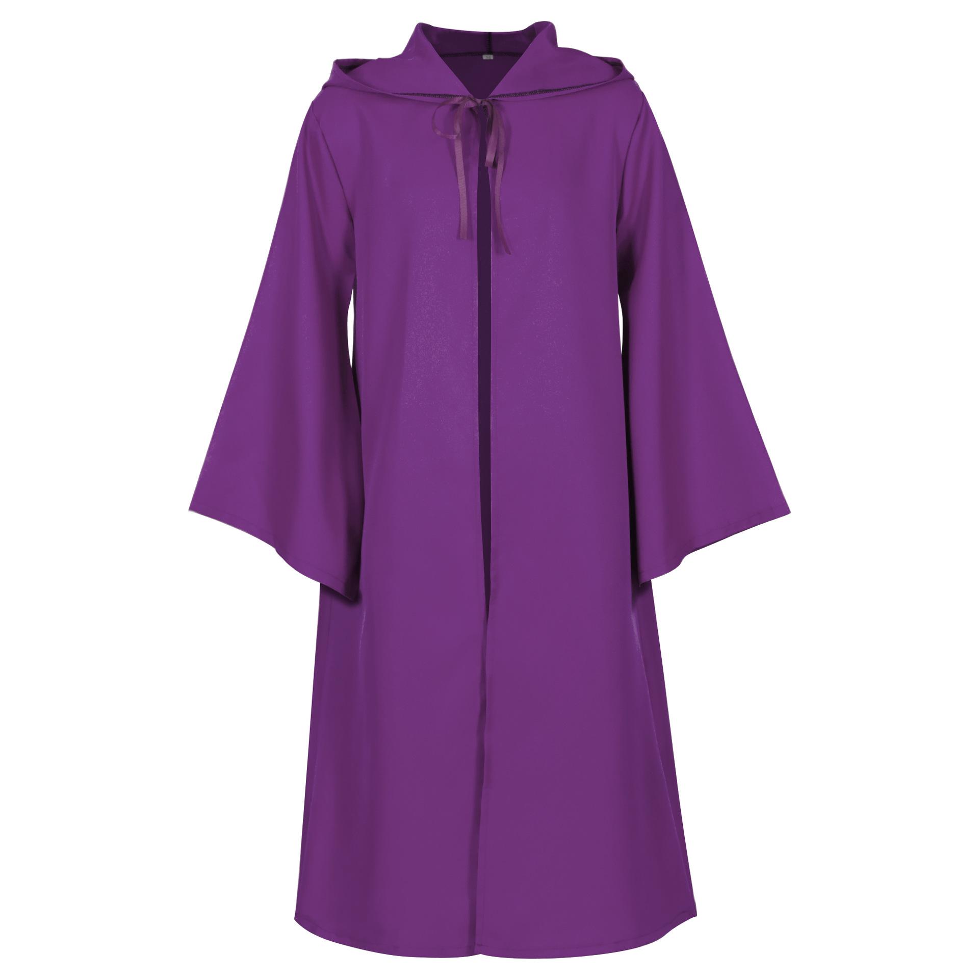 

Хеллоуїн Cos Robe Cape Cos Costume Party Long Cosplay Long Black Robe Dress Outfit L