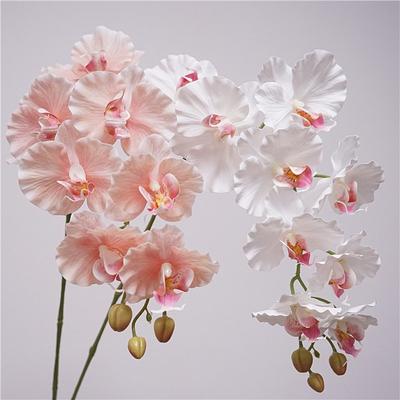 Real Touch Falešná Phalaenopsis 9 Květů Falešný Květ Phalaenopsis Domácí Dekorace
