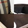 BURBERRY Nova Check Shoulder Bag beige canvas/leather Women Used