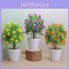 Murraya Plastic Exotica Artificial Flower Potted Plant For Interior Decor