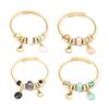Exquisites Nischen-Design Muschelverziertes Damen-Frühlingsarmband Luxuriöser High-End-Stil Schmuck