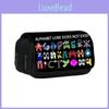 Alphabet Lore Student Pencil Organizer With Waterproof Polyester Fabric For School Supplies