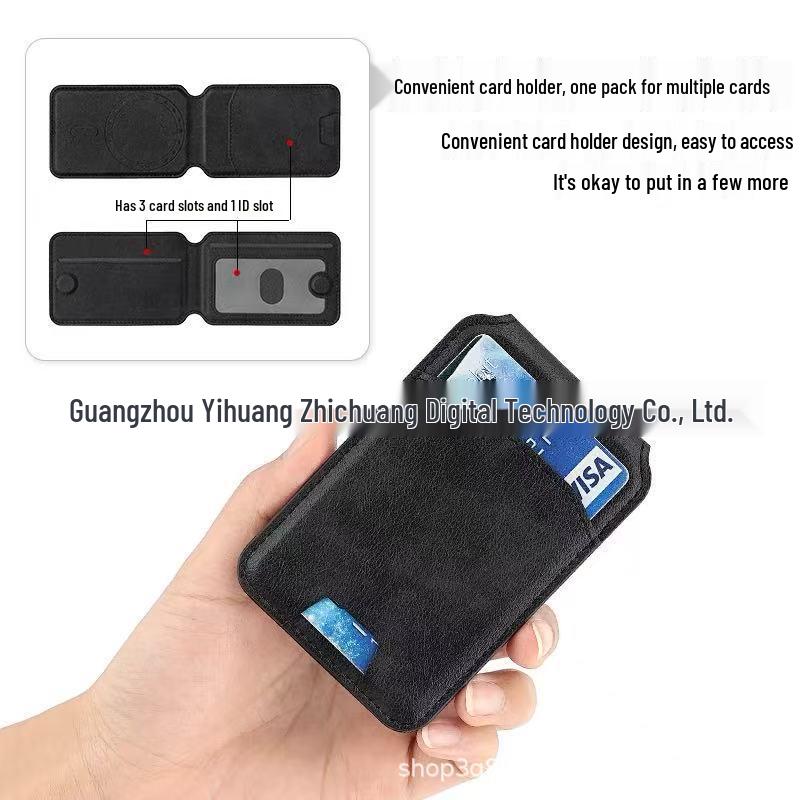 

MagSafe Magnetic Card Stand for iPhone 17/16 Series N52-MagSafe чорний