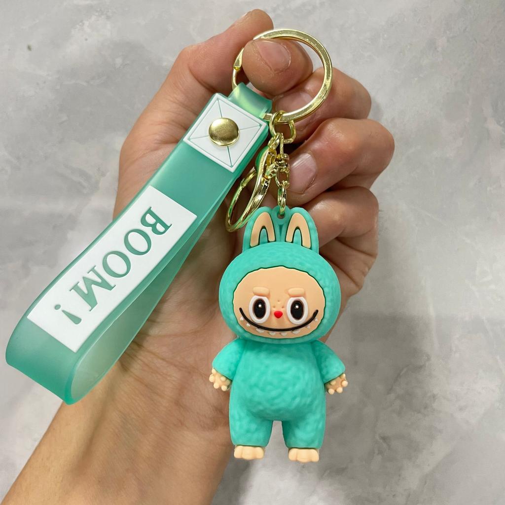 Cartoon Sheep Keychain Pendant Cute Doll Backpack Car Key Chain Ring Gift