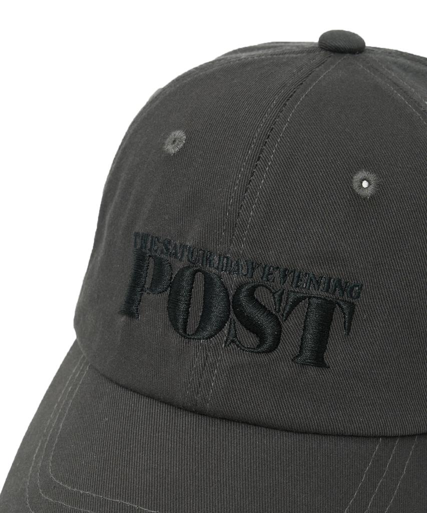 THE SATURDAY EVENING POST Sep Logo Cap_Charcoal