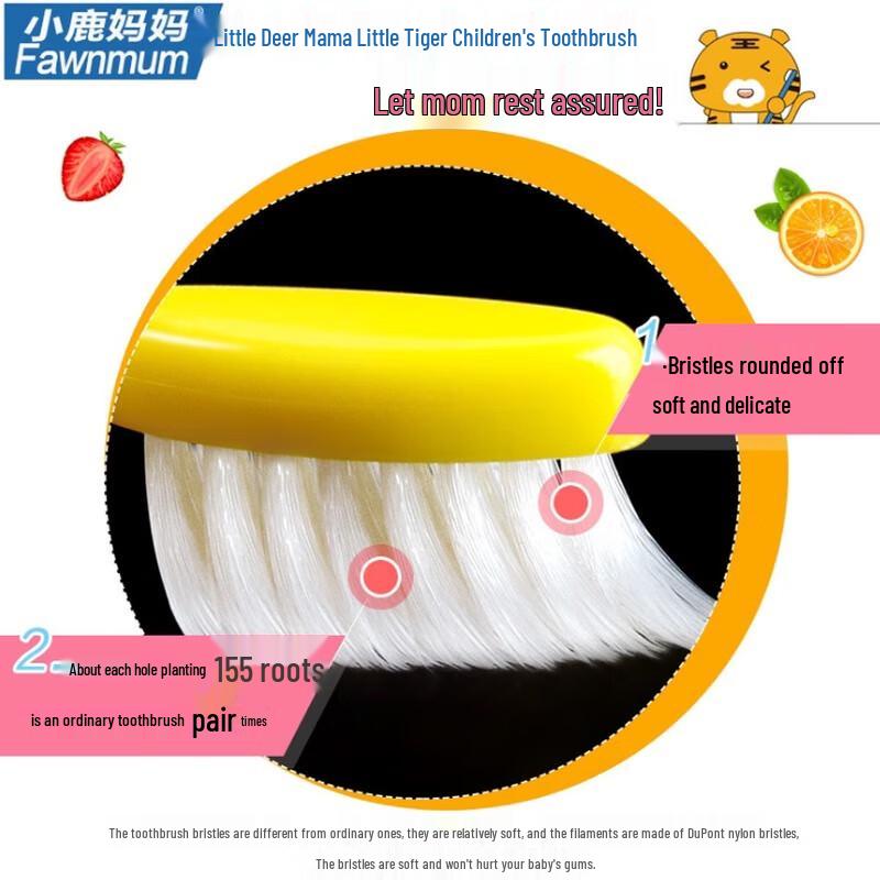 Fawnmum Tooth-Protecting Disposable Toothbrushes