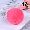 20PCS Imitation Rabbit Fur Ball Handmade Clothing Bag Decoration Artificial Fluffy Soft Pompons Colorful Balls for DIY Keychain