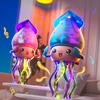 Electric Dancing Octopus Toy with LED Lights Music Obstacle Avoidance Octopus Toy Toddlers Boys Girls Interactive Cartoon Sea Animal Toy