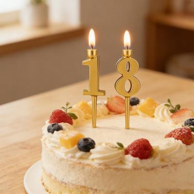 10 Pcs Reusable Number Birthday Candle Holder Set Digital Birthday Cake Candle Holder Stand Plastic Cake Toppers for Parties Wedding Anniversary